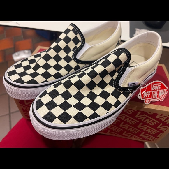 Vans Shoes - VANS Classic Slip on -Checkerboard